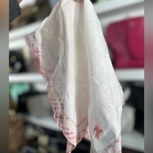 Burberry Cotton Blend Scarf